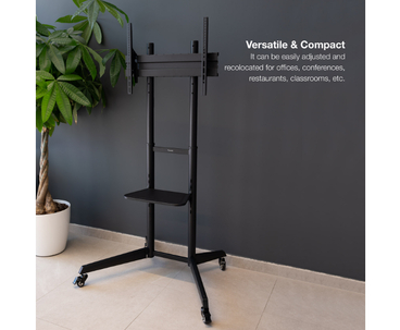 SOPORTE SUELO RAMSES 37''-70'' NEGRO TOOQ