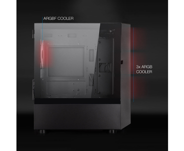 CAJA MINITORRE MICROATX SEIZURE NEGRO TOOQ