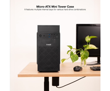 CAJA MINITORRE MICROATX TQC-4701U3C-B NEGRO TOOQ