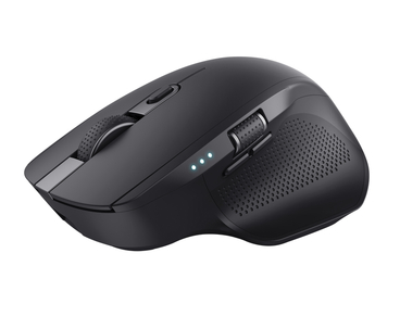 RATON OPTICO WIRELESS MULTIDISPOSITIVO OZAA+ NEGRO TRUST