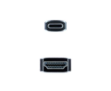 CONVERSOR USB-C A HDMI USB-C/M-HDMI/M 1.8M NANOCABLE