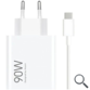 CARGADOR PARED 90W USB-A + CABLE TYPE-C BLANCO  XIAOMI