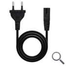 CABLE ALIMENTACION FORMA 8 CEE7/16/M-C7/H 2 M NANOCABLE