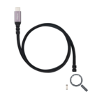 CABLE USB-C ACODADO M/M 2 M NANOCABLE