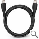 CABLE USB-C A USB-C 100W 2.0 3A 2 M NEGRO VENTION