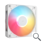 VENTILADOR AUXILIAR RX120 II ICUE LINK RGB 120MM WHITE SINGLE PACK CORSAIR
