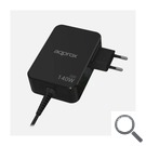 CARGADOR USB DE VIAJE/PARED TYPE-C 140W GaN NEGRO APPROX
